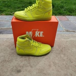 Jordan 1 Mens Gatorade "Cyber" Size 10.5